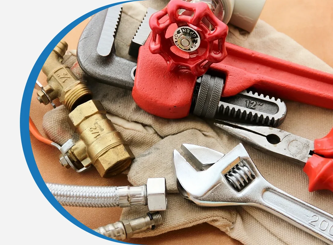 A close up of some tools on top of a table